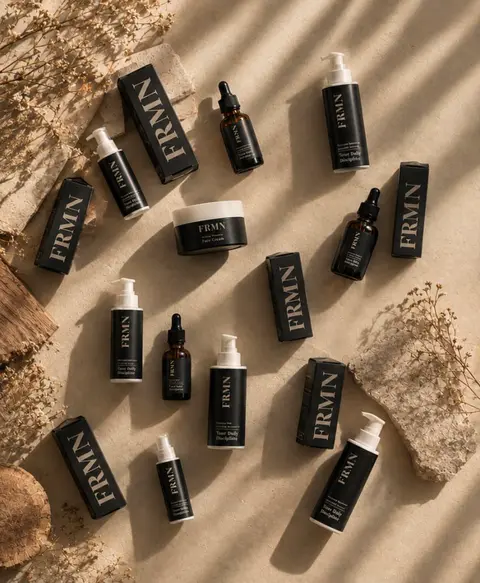 FRMN skincare collection